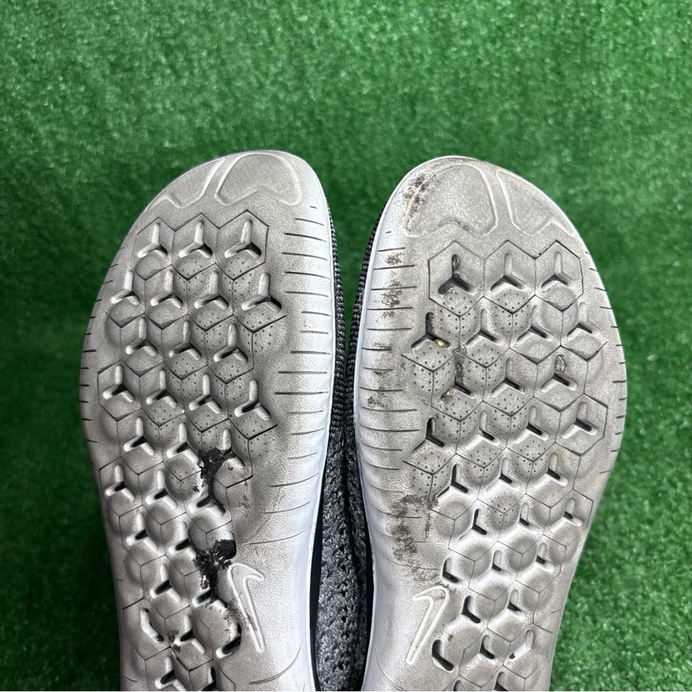 Nike Free RN Flyknit 2018 Men's Running Shoes Black White Oreo Size 8‎